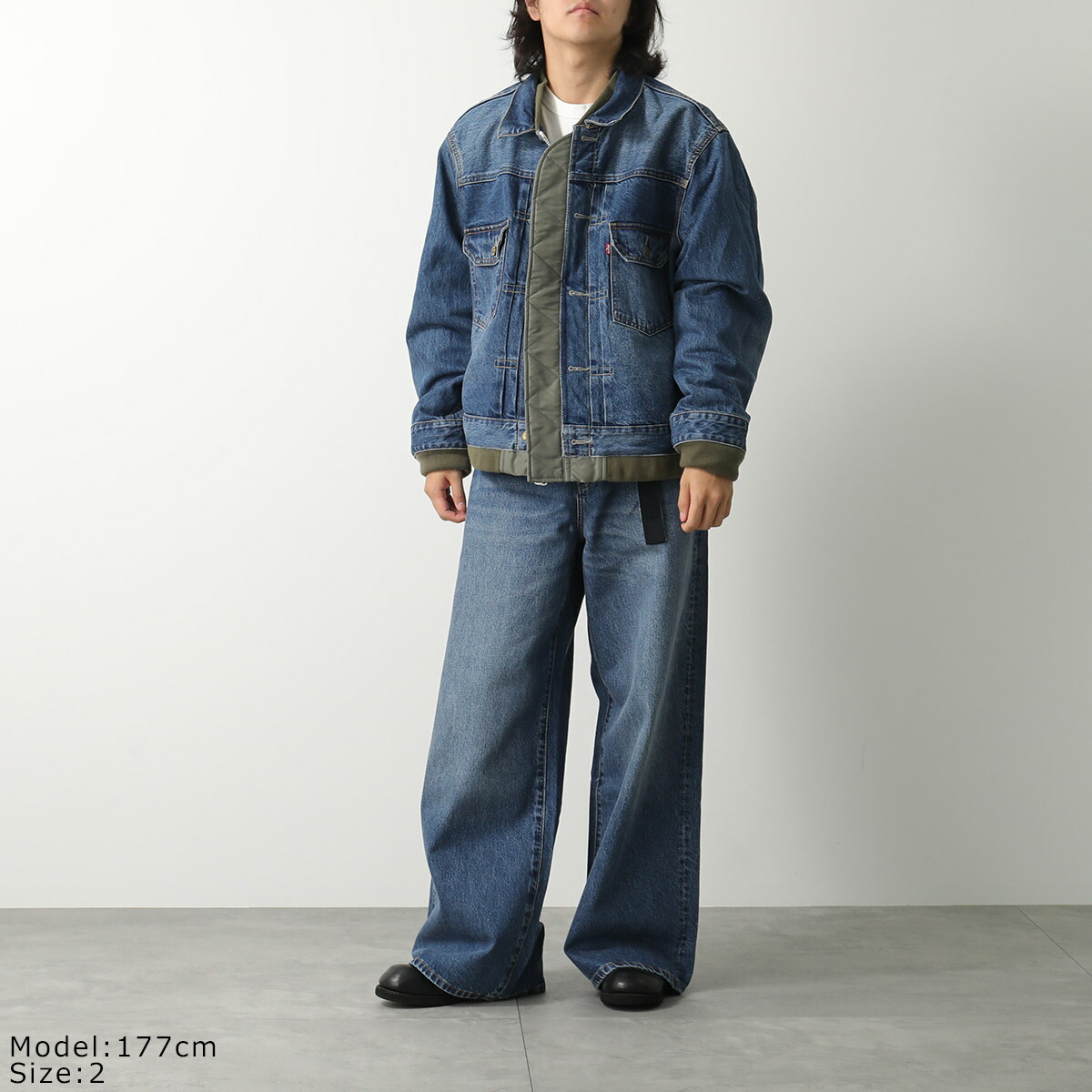 楽天市場】sacai × Levi's サカイ リーバイス コラボ バギージーンズ