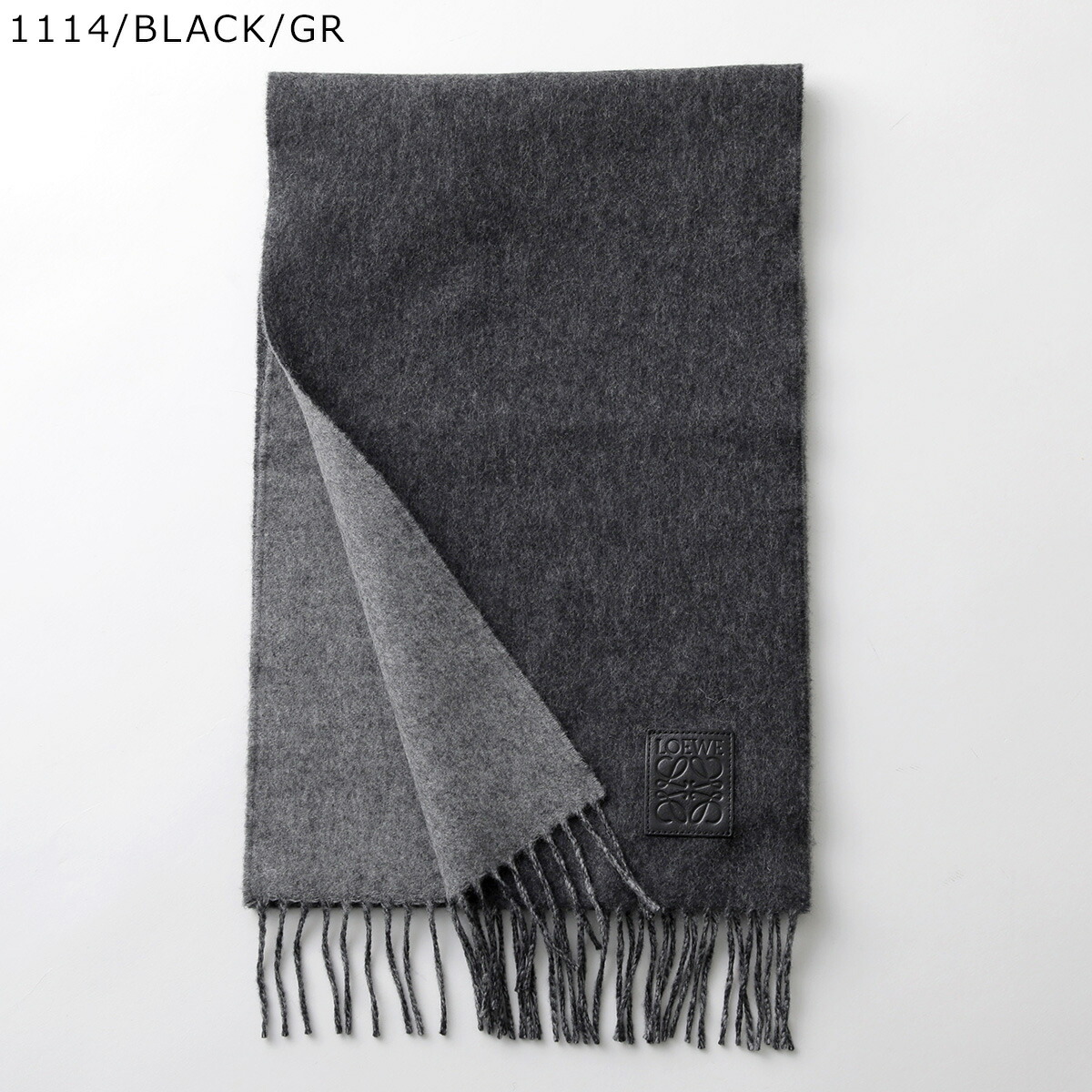 楽天市場】LOEWE ロエベ マフラー F811251X06 メンズ アナグラム ロゴ