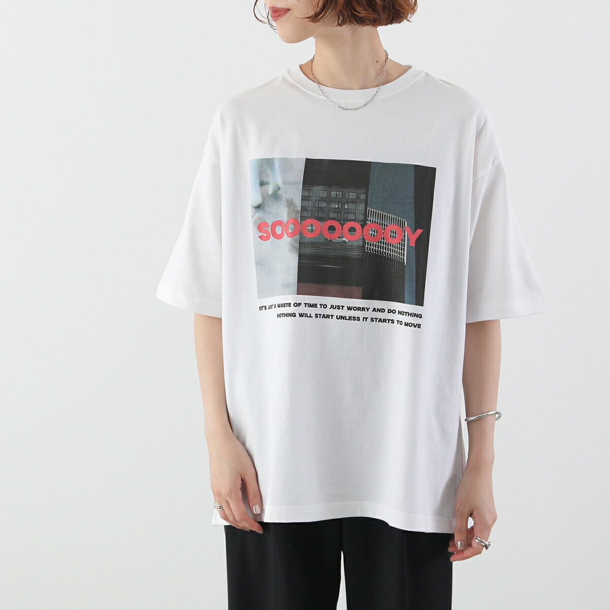 楽天市場】soyy. ソイ Tシャツ SOY25SS-TEE レディース カットソー