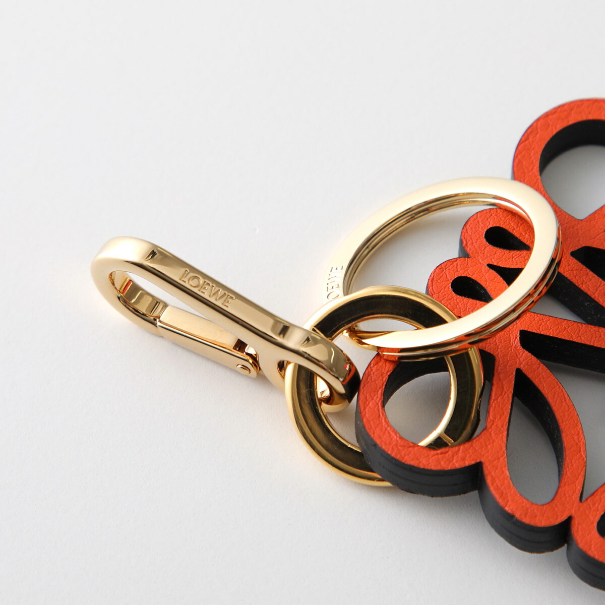 楽天市場】LOEWE ロエベ キーリング ANAGRAM CHARM アナグラム