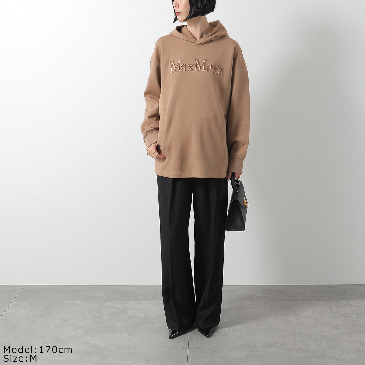 S Max Mara VISIERA ロゴ フーディー スウェットシャツ XS S Max Mara