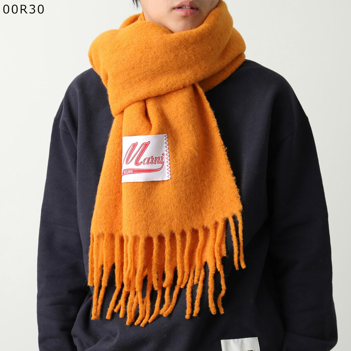 楽天市場】MARNI マルニ マフラー ASZC0005A0 UTW918 メンズ アルパカ