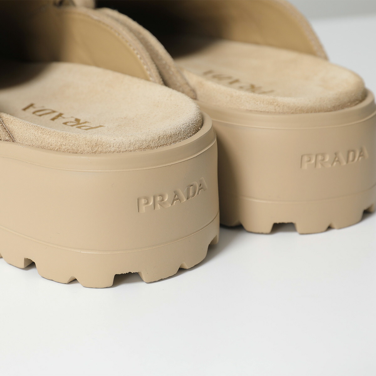 楽天市場】PRADA プラダ ミュール 1XZ778 054 レディース スエード