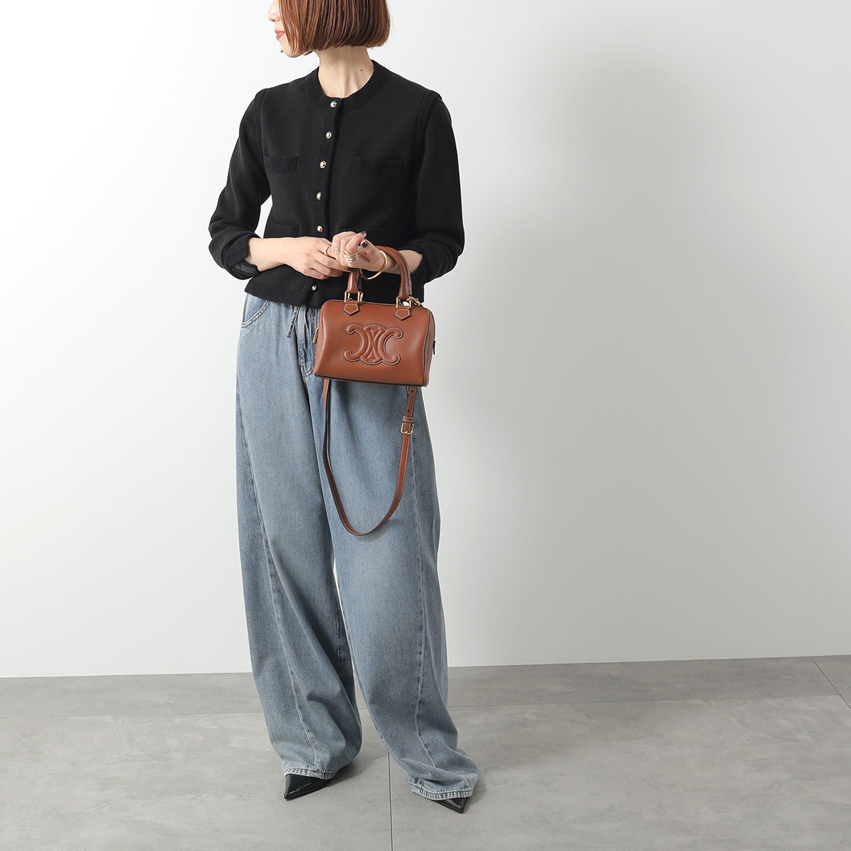 楽天市場】CELINE セリーヌ ハンドバッグ Small Boston スモール