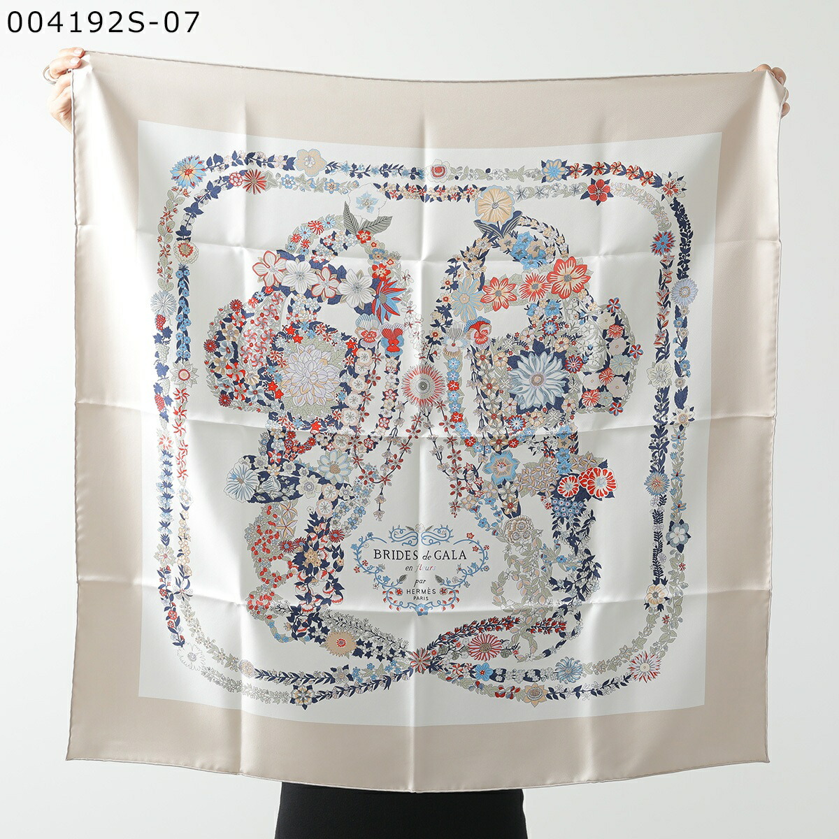 楽天市場】HERMES エルメス スカーフ CARRE カレH 90×90 003932S