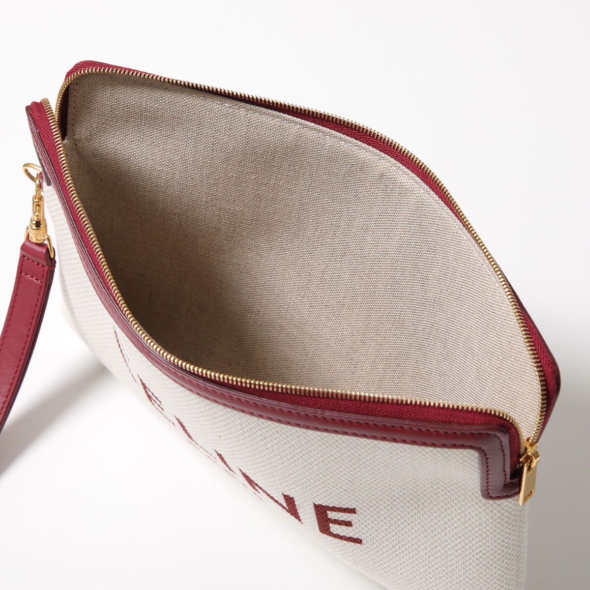 楽天市場】CELINE セリーヌ クラッチバッグ Small Pouch with strap