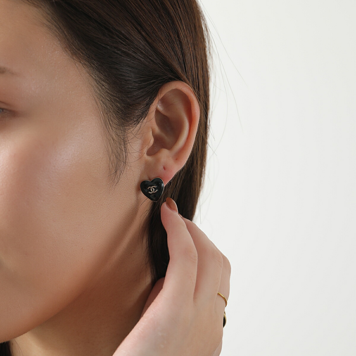 楽天市場】CHANEL シャネル ピアス ABG216 B21624 レディース ハート