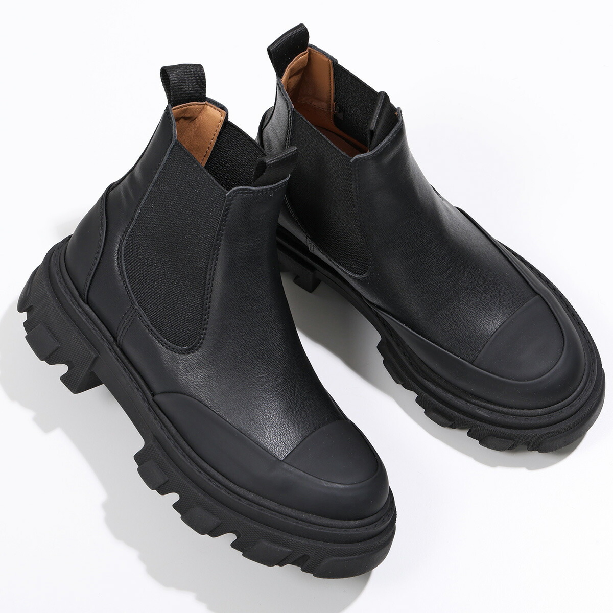 楽天市場】GANNI ガニー ショートブーツ Cleated Low Chelsea Boot