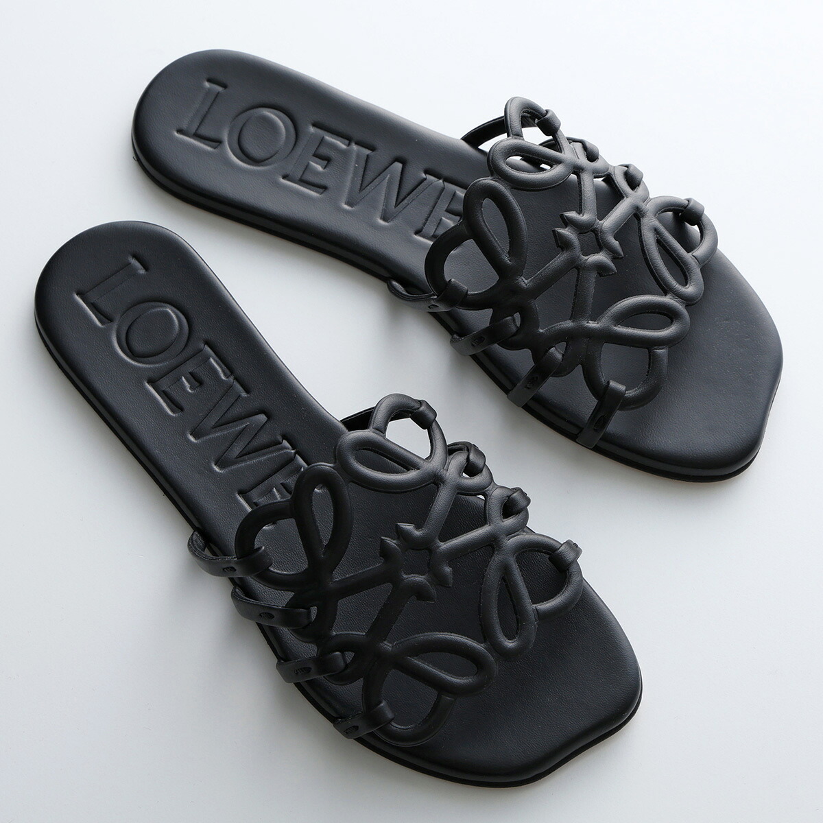 楽天市場】LOEWE ロエベ サンダル PETAL ANAGRAM SLIDE ペタル