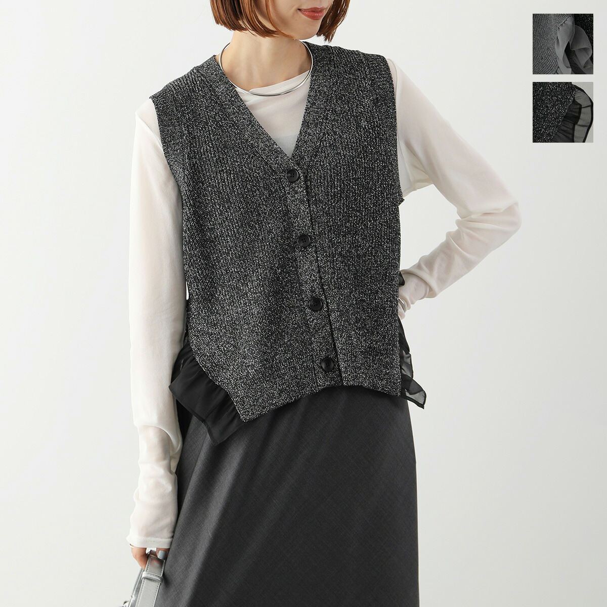 楽天市場】Eimee Law エイミーロウ ニットベスト 84321F レディース