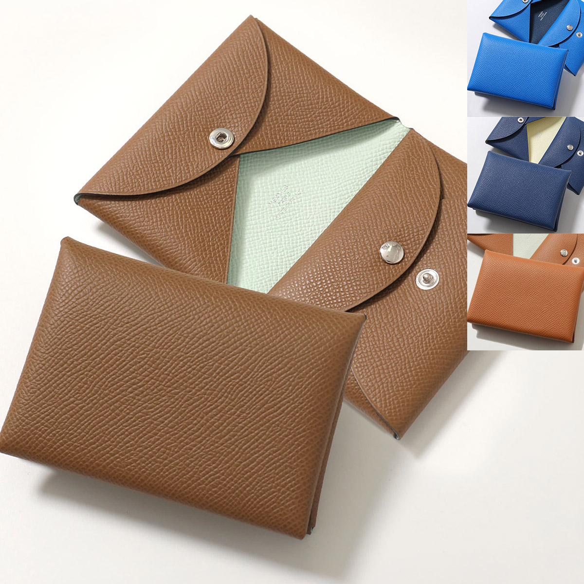 楽天市場】HERMES エルメス コインケース CALVI DUO VERSO カルヴィ