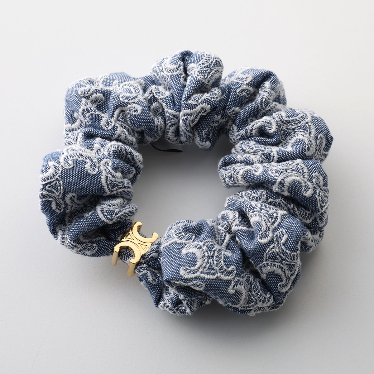 楽天市場】CELINE セリーヌ シュシュ Monogram Scrunchy 461LF2BCP