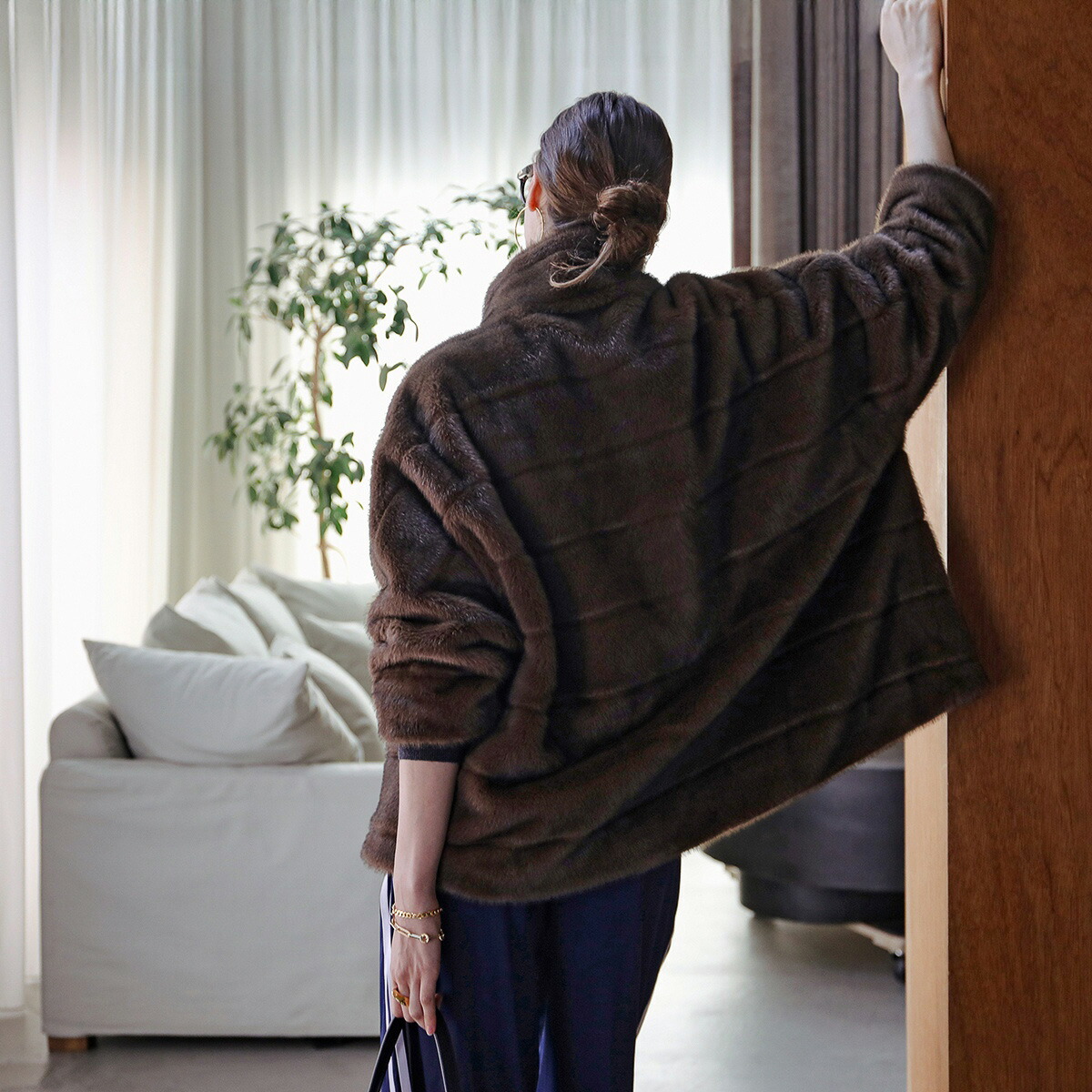 楽天市場】【Musee別注】QTUME クチューム ファーブルゾン 24559