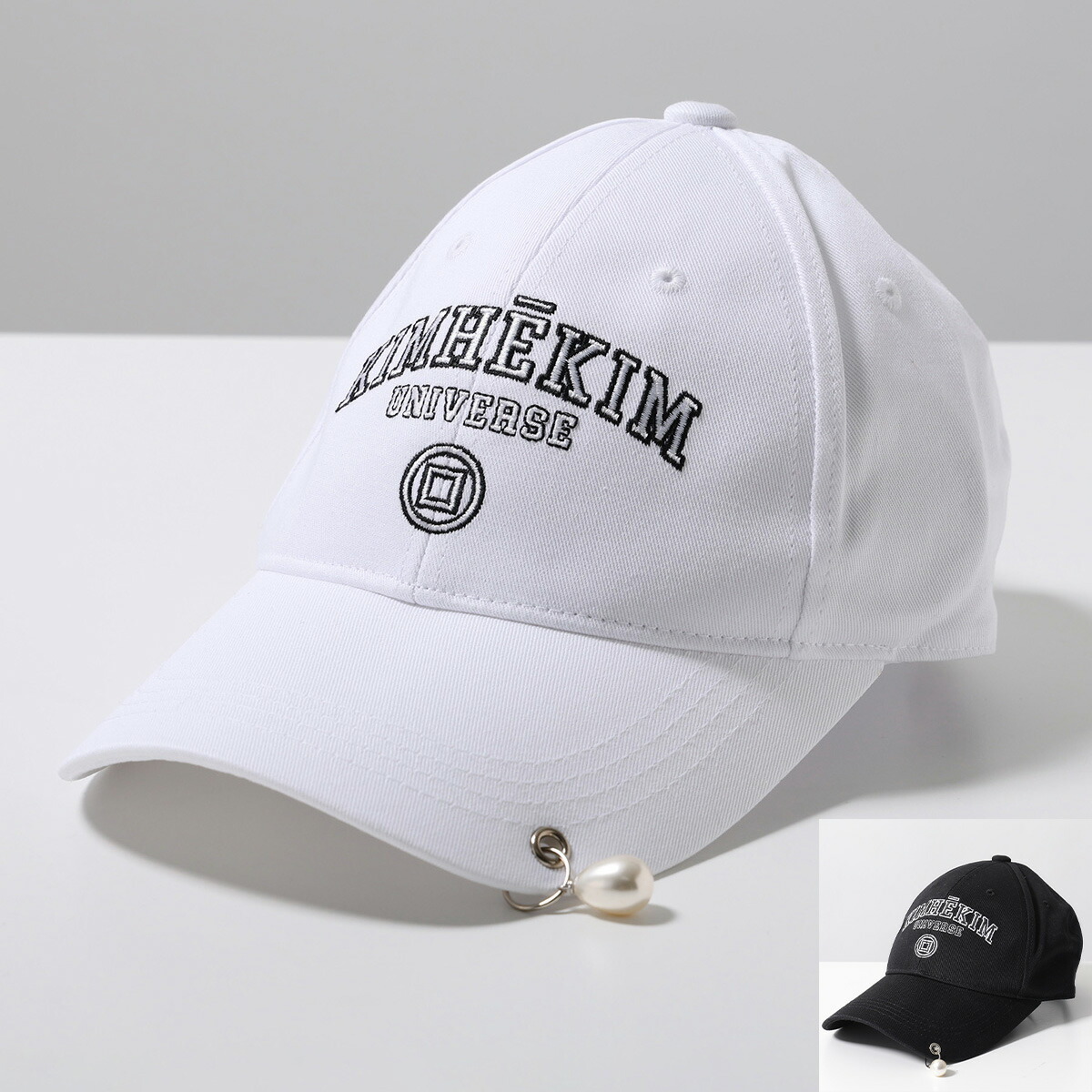 楽天市場】KIMHEKIM キムヘキム ベースボールキャップ PEARL PIERCED