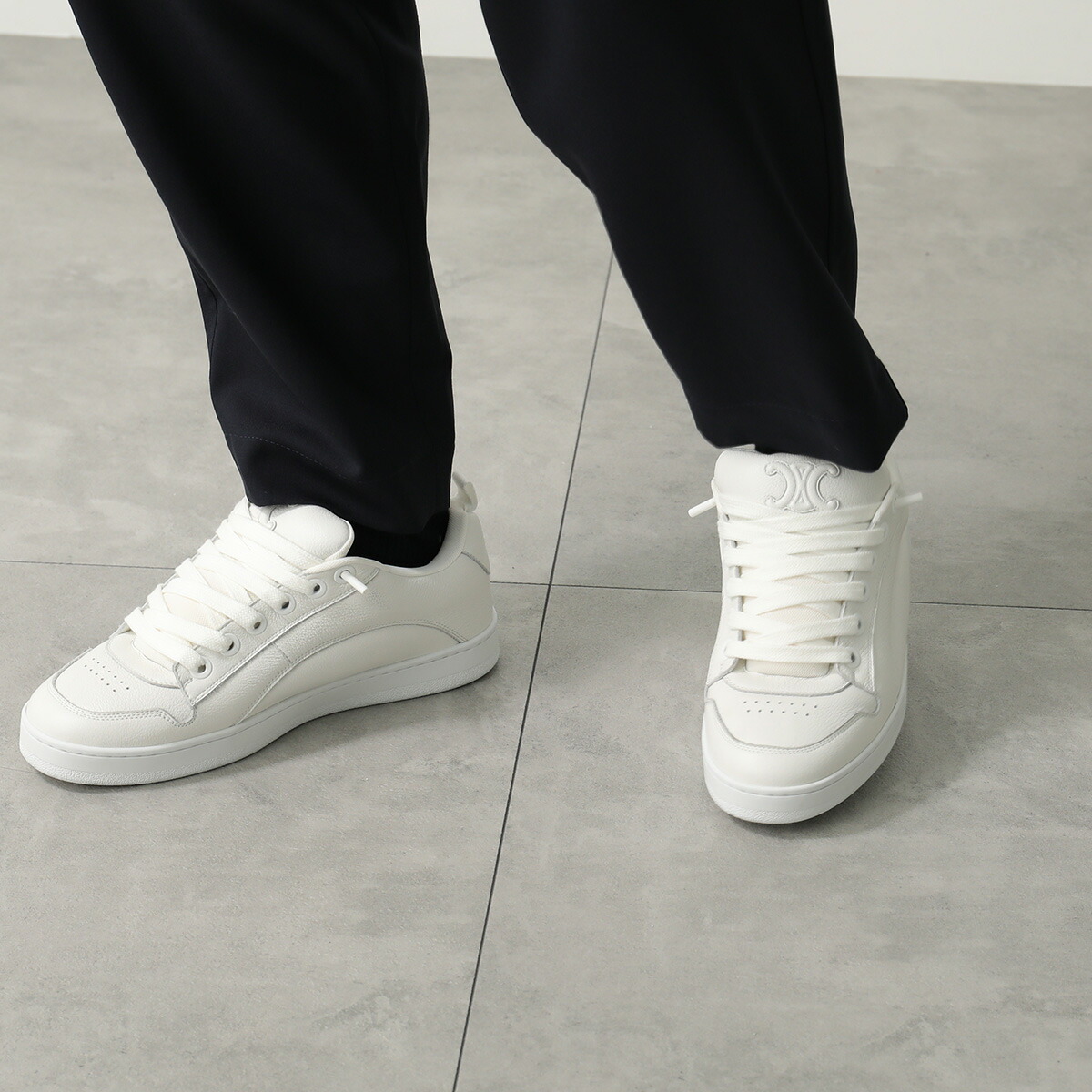 楽天市場】CELINE セリーヌ スニーカー HUNTINGTON ハンティントン