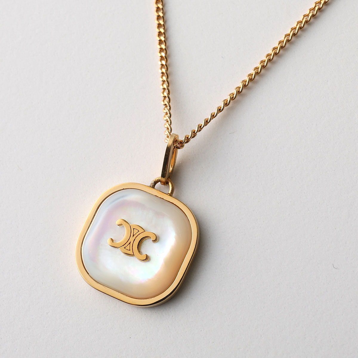 楽天市場】CELINE セリーヌ ネックレス 461NG6BRM.01GI レディース