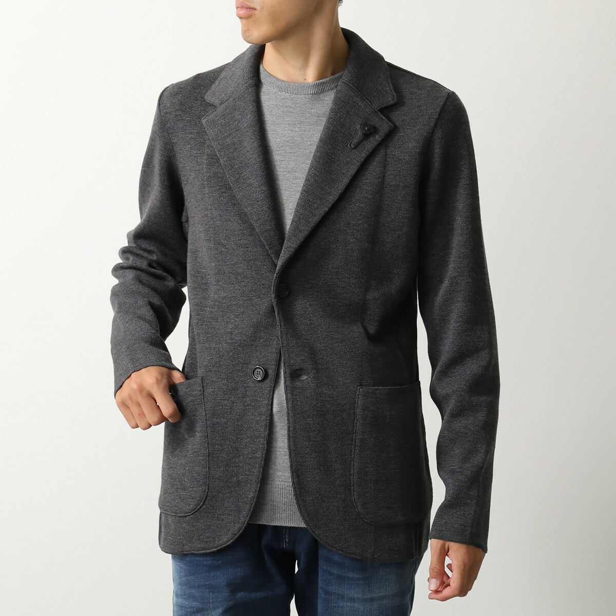 楽天市場】LARDINI ラルディーニ ニットジャケット CNCLJM56 CN65000