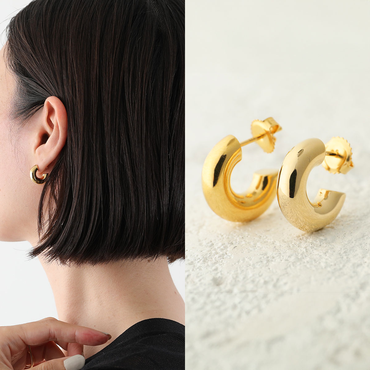 楽天市場】MARIA BLACK マリアブラック ピアス Tempelhofer Hoops