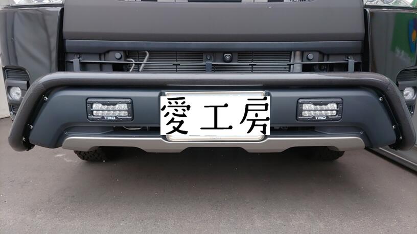 楽天市場】TRD用フロントスポイラーバンパーガード カーボン : 愛工房