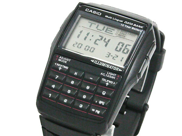 楽天市場】【男性用】CASIO DBC-32-1A DATABANK カシオ データバンク