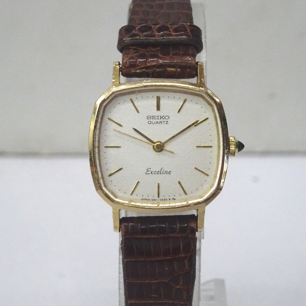 楽天市場】セイコー 腕時計 エクセリーヌ 1221-5350 ホワイト文字盤
