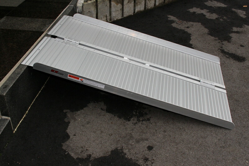 楽天市場】ミニモト アルミ製 台車・車椅子・バイク用段差解消スロープ