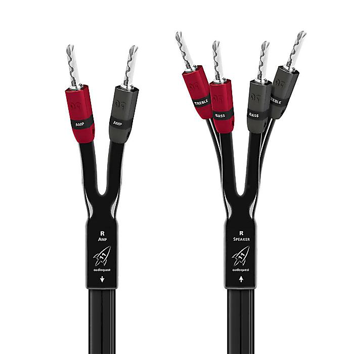 audioquest スピーカーケーブル Q2 3m ペア バナナプラグ 未使用