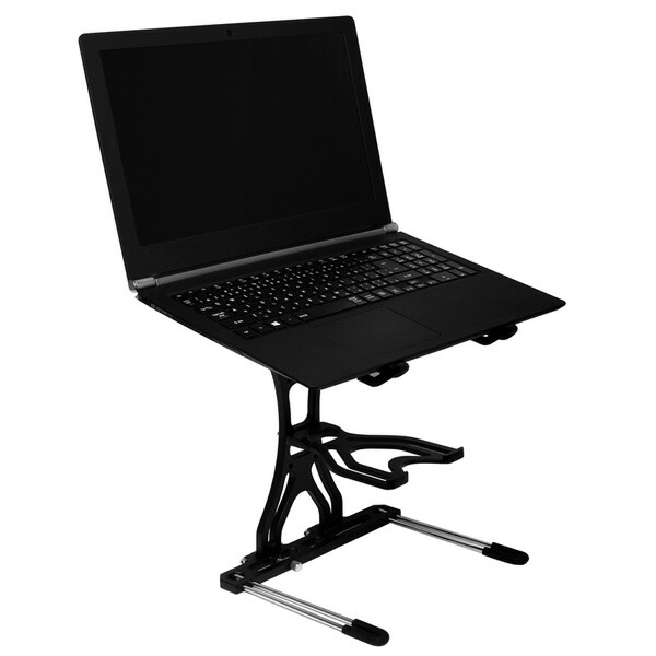 2wayラップトップスタンド【トレイ付き】 ユーロスタイル 2wayラップ