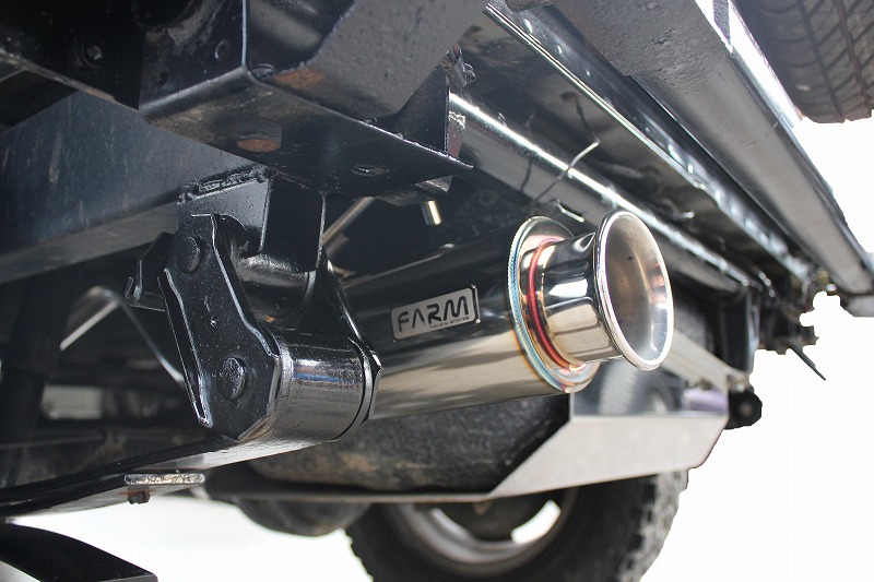 楽天市場】FARM マフラー エキゾーストシステム MUDSTAR JA22・JA12