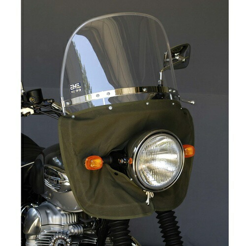 楽天市場】旭風防 ウインドシールド No99 ミニ W650 ハンドル径25.4mm