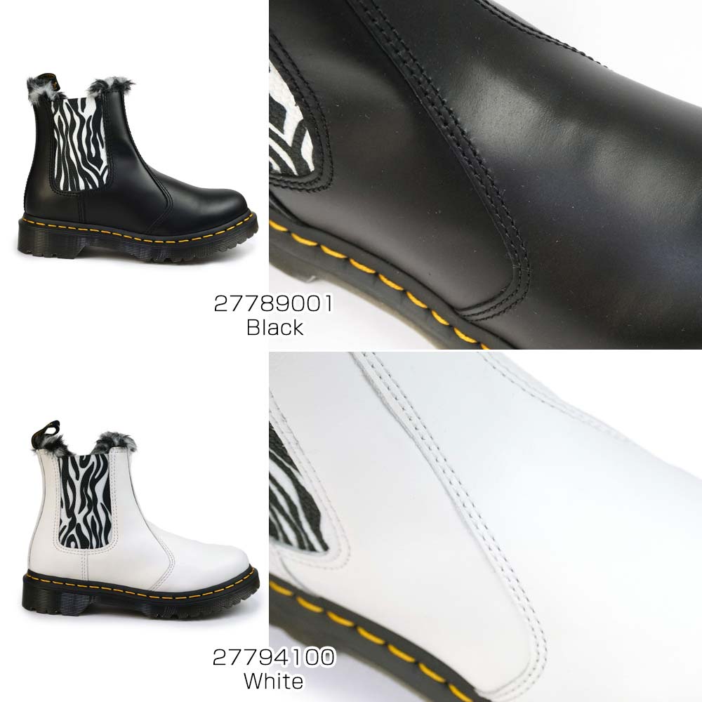 楽天市場】ドクターマーチン チェルシーブーツ 2976 LEONORE ゼブラ