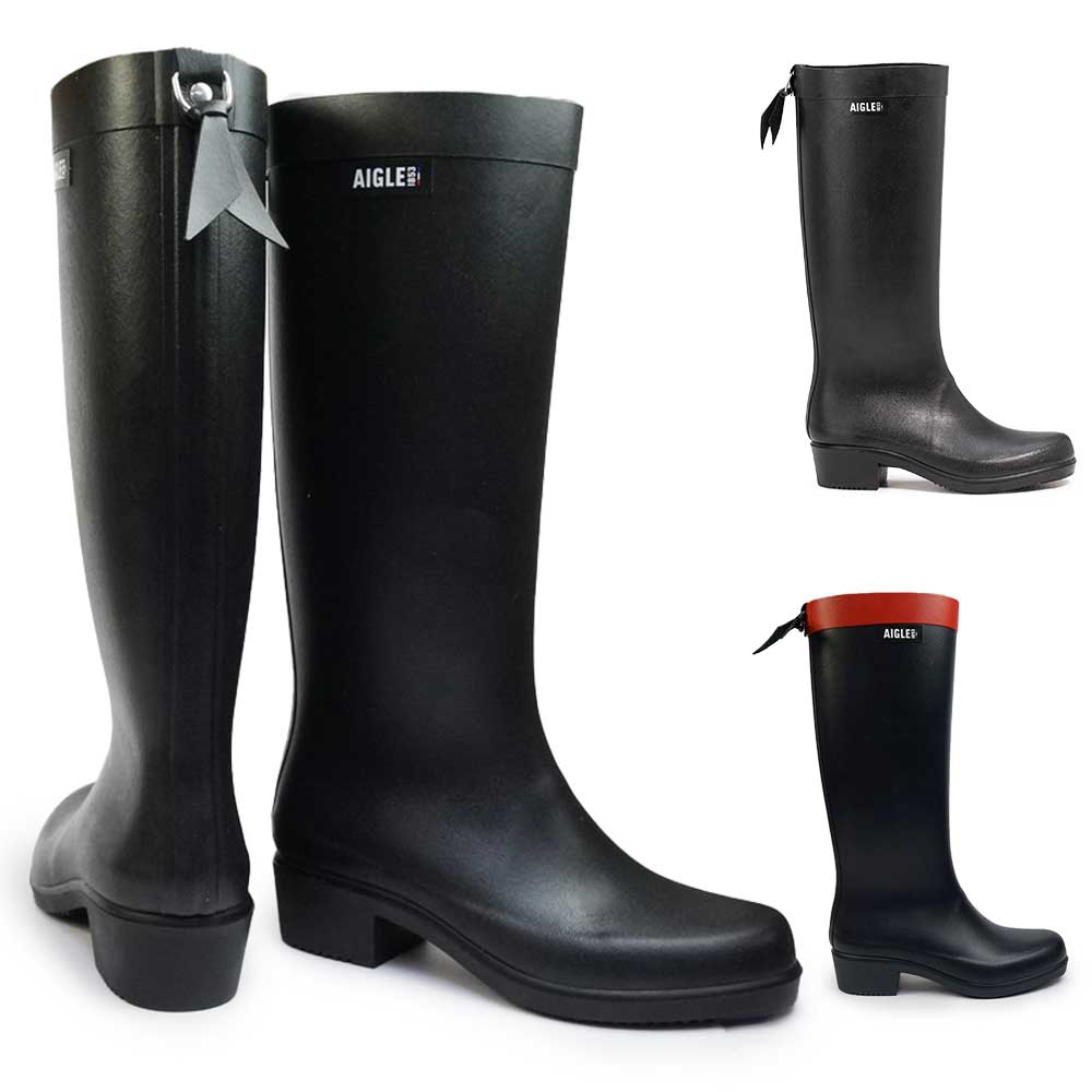 楽天市場】エーグル レインブーツ レディース 防水 長靴 ZZFNB66