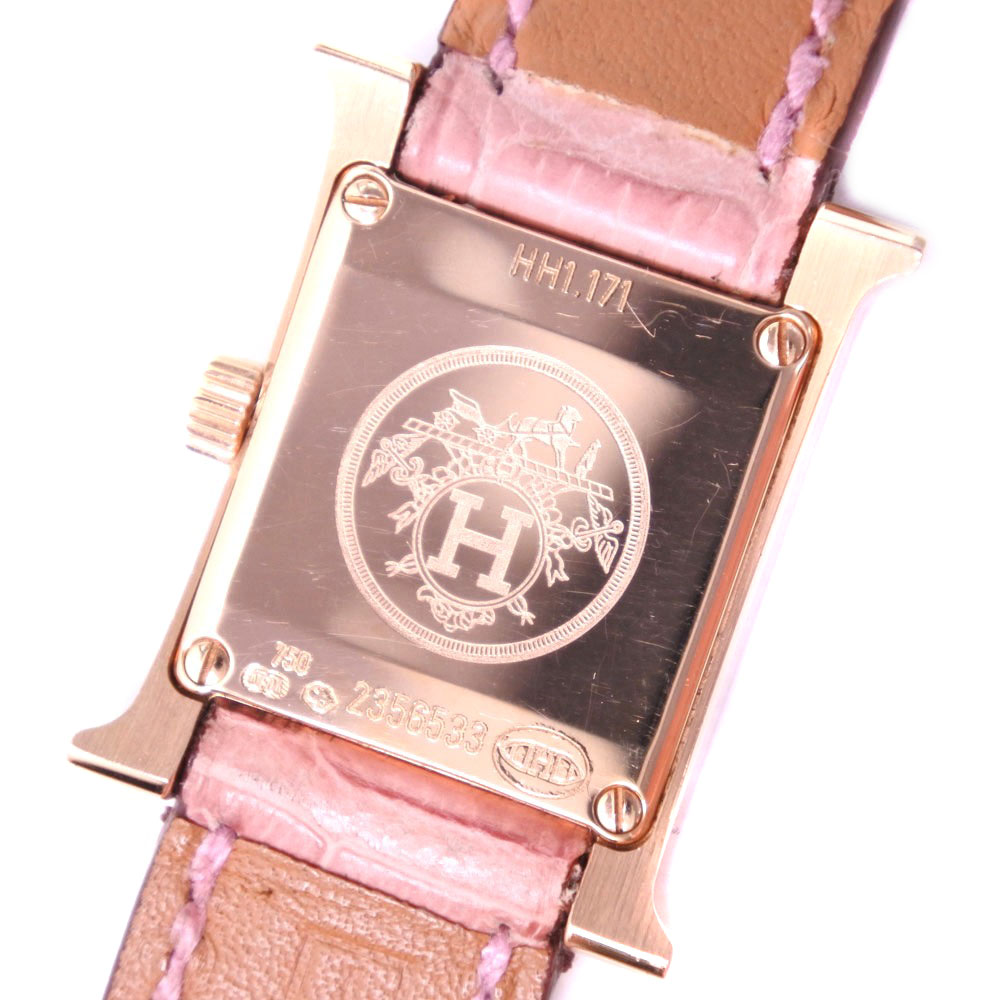 楽天市場】エルメス HERMES Hウォッチ 腕時計 ダイヤベゼル 12Pダイヤ