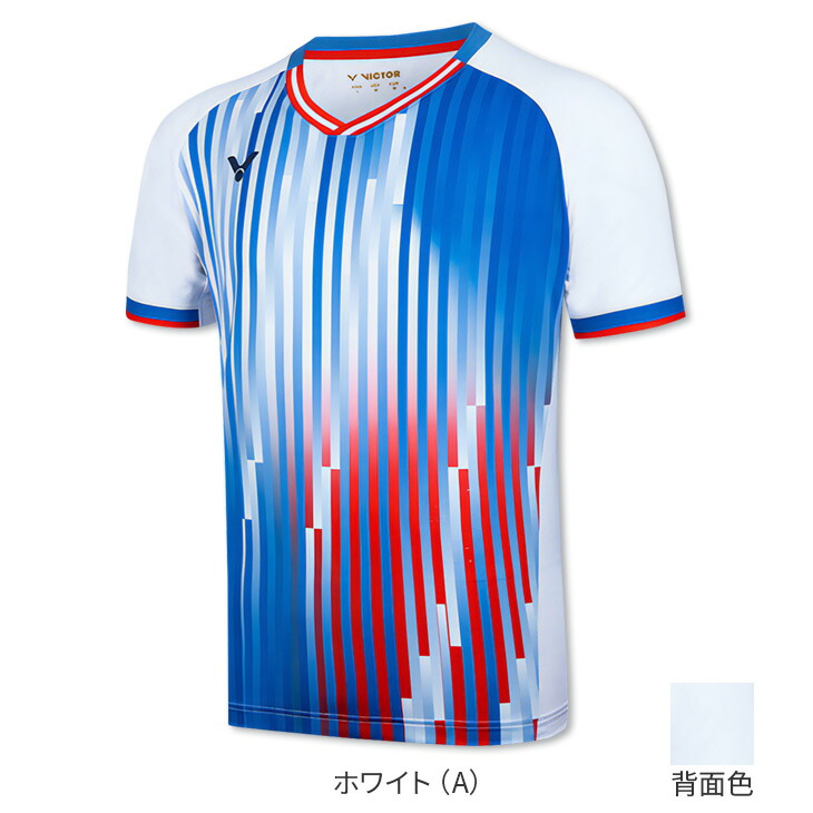 楽天市場】ビクター バドミントンウェア ゲームシャツ T-50050 ユニ