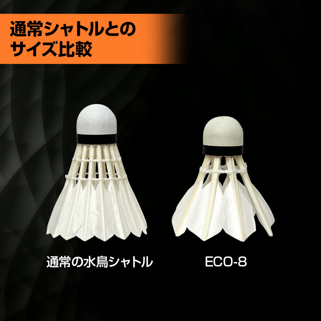 楽天市場】アーウィン バドミントンシャトル エコエイト / 2ダース ECO