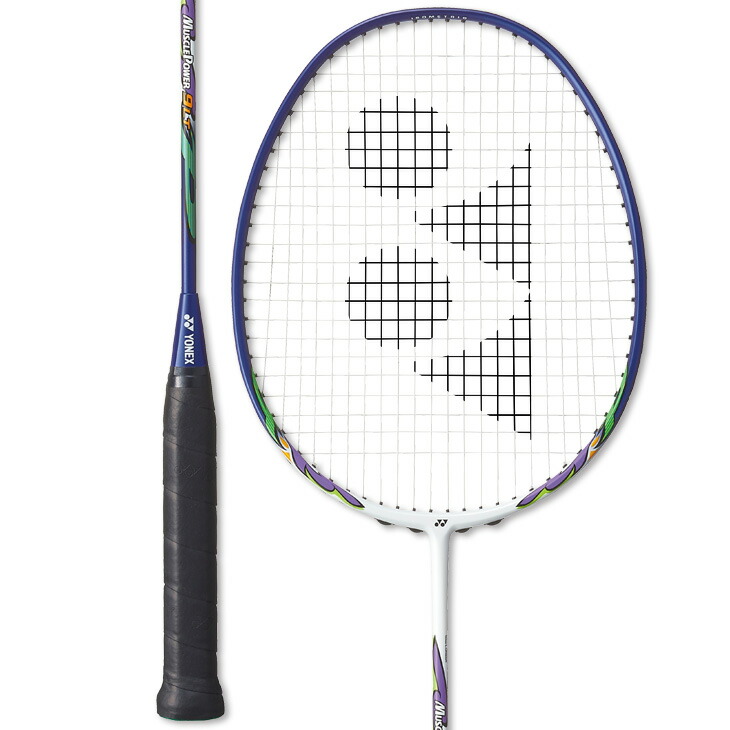 楽天市場】ヨネックス バドミントンラケット マッスルパワー 9 LTG