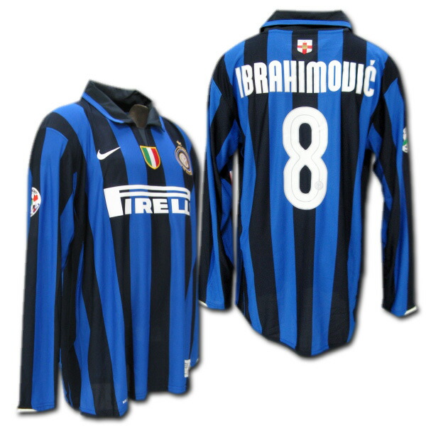 楽天市場】【フルパッチ付！】 07/08 インテル 100周年 #8 IBRAHIMOVIC