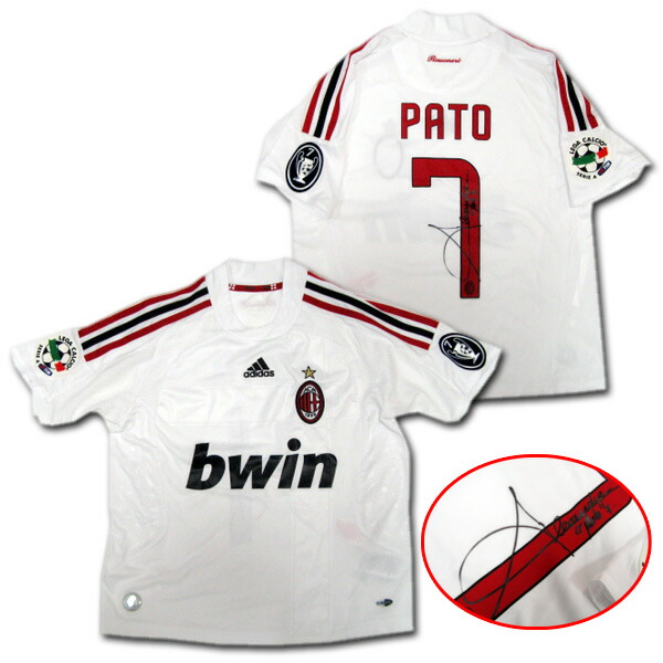 楽天市場】08/09 ACミラン オフィシャル 【パト】 直筆サイン入り 子供