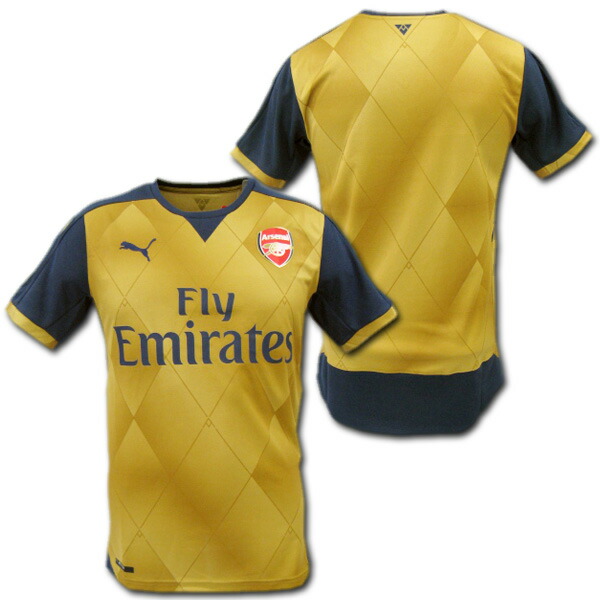 楽天市場】アーセナル 15/16 アウェイ（金） プーマ製 【マーキング