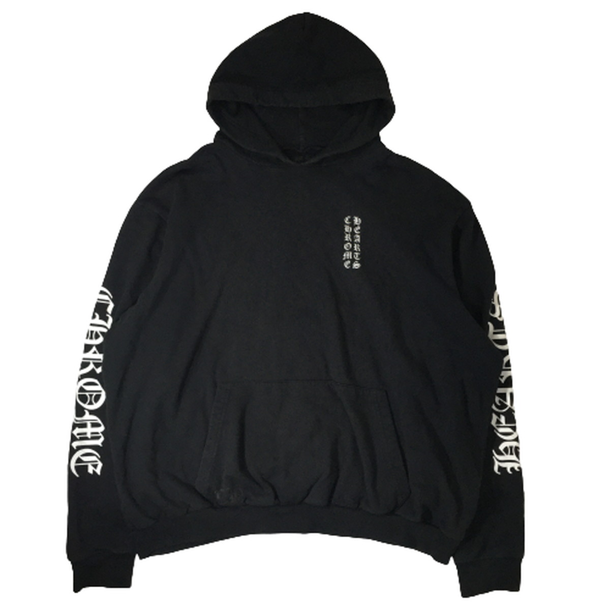 楽天市場】CHROME HEARTS クロムハーツ ロゴ パーカー プルオーバー 黒