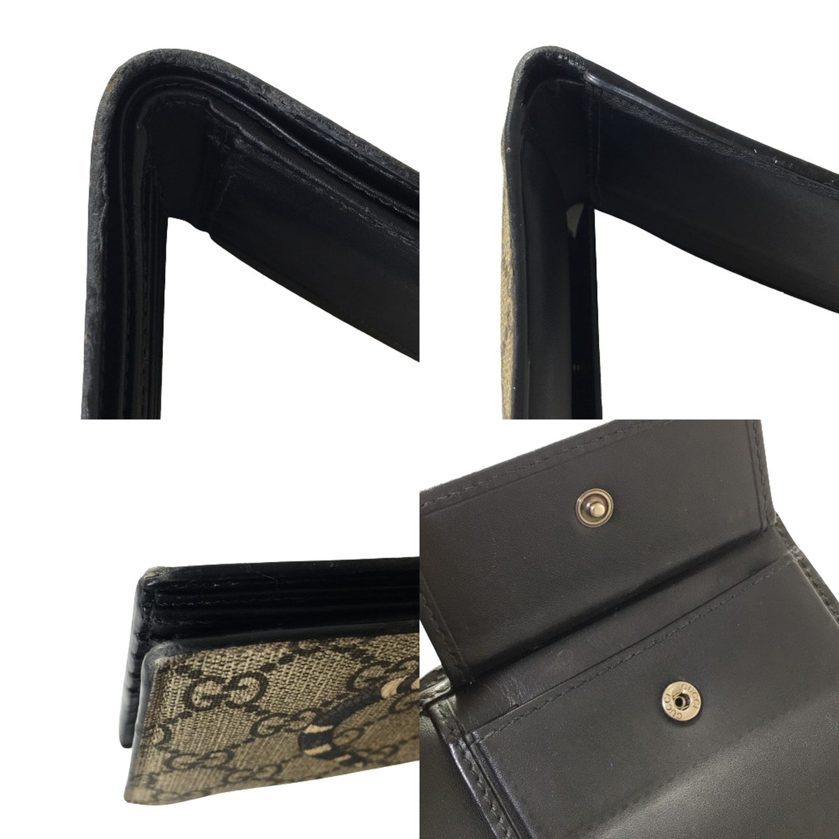 楽天市場】GUCCI?グッチ?スネーク?GGスプリーム キャンバス 二つ折り