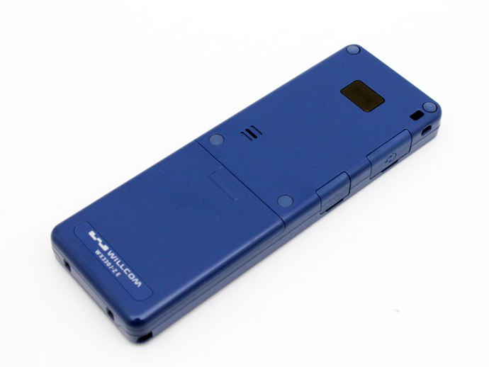 楽天市場】PHS 電話機 WILLCOM WX330J-Z E ブルー 電池パック 社外製AC