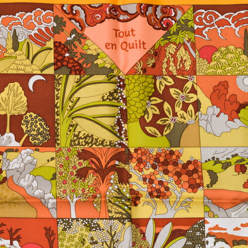 楽天市場】【Sランク】 エルメス HERMES スカーフ カレ90 シルク Tout