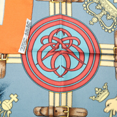 楽天市場】未使用 エルメス HERMES スカーフ カレ90 シルク GRANDE