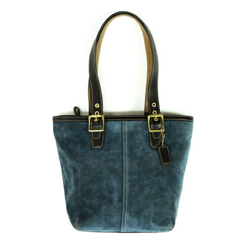 楽天市場】コーチ COACH トートバッグ スエード レザー 9579 肩掛け