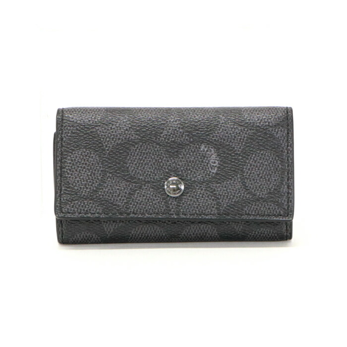 楽天市場】コーチ COACH 4リング キー ケース PVC レザー シグネチャー