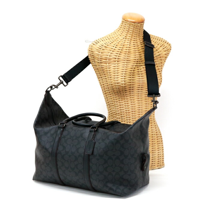 楽天市場】コーチ COACH ボストンバッグ PVC レザー シグネチャー