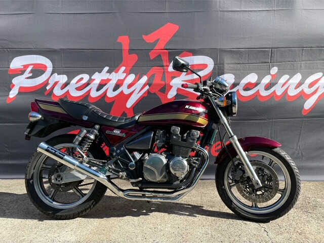 楽天市場】KAWASAKI ゼファー400/χ 54π PRETTY ガニマタブレット管