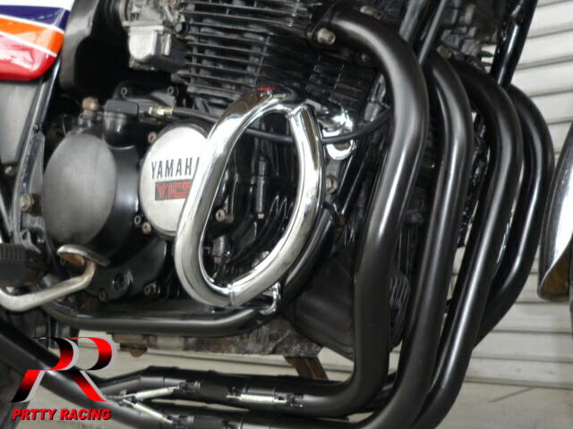 楽天市場】YAMAHA XJ400 エンジンガード 新品 メッキ マフラー