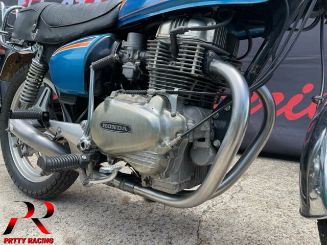 楽天市場】HONDA CB250N CB400N ホーク3 手曲げ薄型ブレイド管 ハス